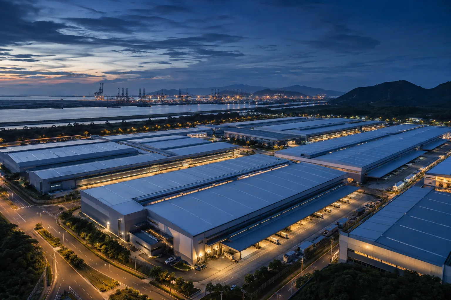 Regional commerce and logistics connections